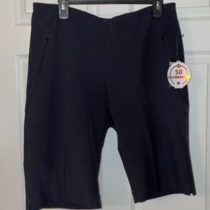 Tail Active Wear clean front black shorts